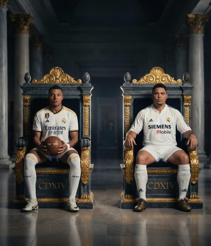 皇冠体育-多家媒体统计:548场414球,姆巴佩追平大罗职业生涯总进球数