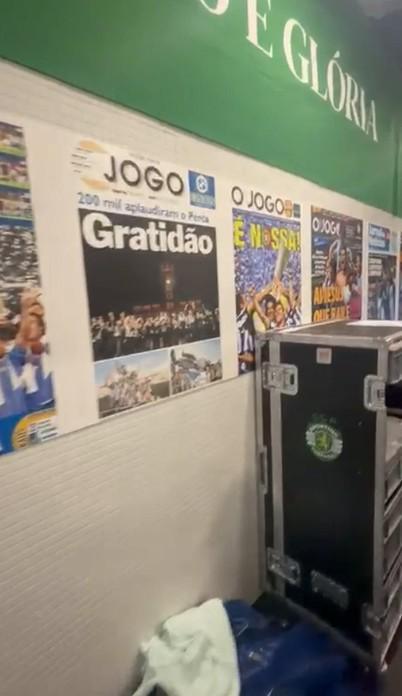 皇冠体育官方网站-葡体不满波尔图在客队更衣室贴夺冠海报挑衅,波尔图:早就贴那了